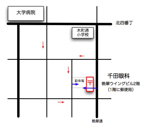 眼科道路地図